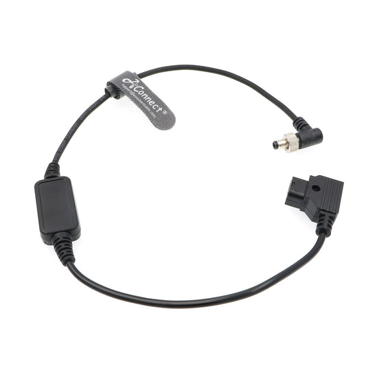Dtap-DC-Cable-Touchscreen-Monitor-Locking Right Angle DC 12V 2.1mm to D-tap Power Cord for SmallHD Atomos Video Devices Pix-E Pix-E5 Pix-E5H Pix-E7 with Voltage Regulator