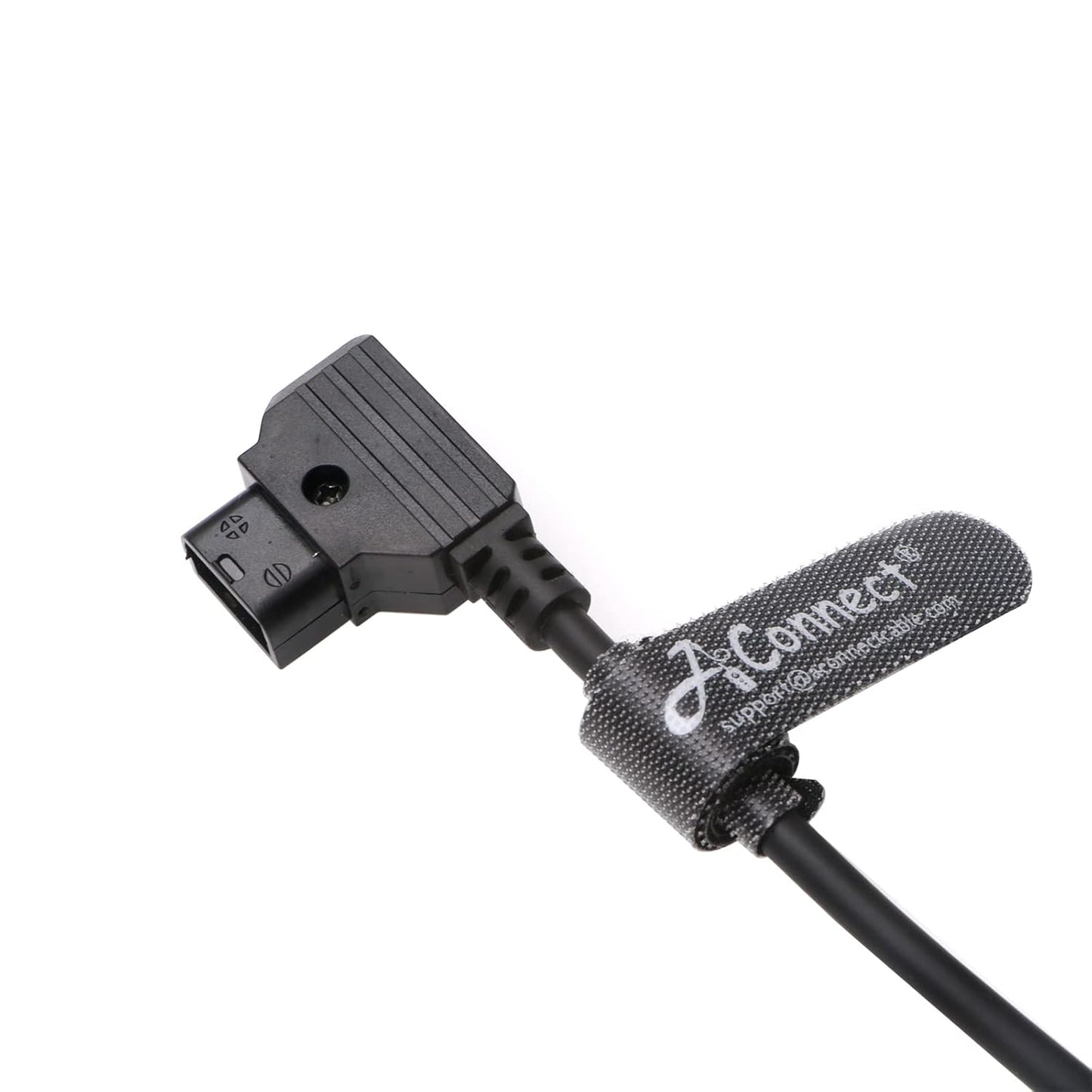 Combination Power-Cable for Zacuto-Gratical-Eye-Viewfinder|Teradek Rotatable Right-Angle 2-Pin-Male to D-Tap + Right Angle BNC to BNC Flexible HD SDI Cable for BMCC-Video-Camera Braided