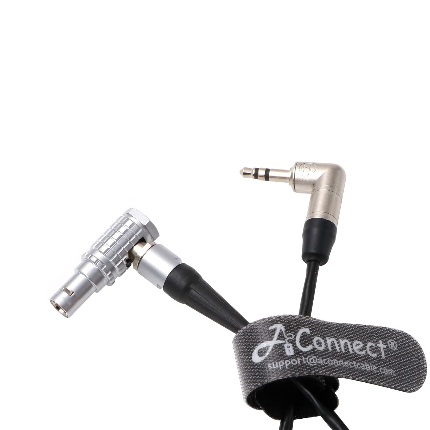 Timecode-Cable for Tentacle-Sync Sound-Devices Timecode Send from 3.5mm TRS to Right Angle 0B 5 Pin Male 50CM|20in