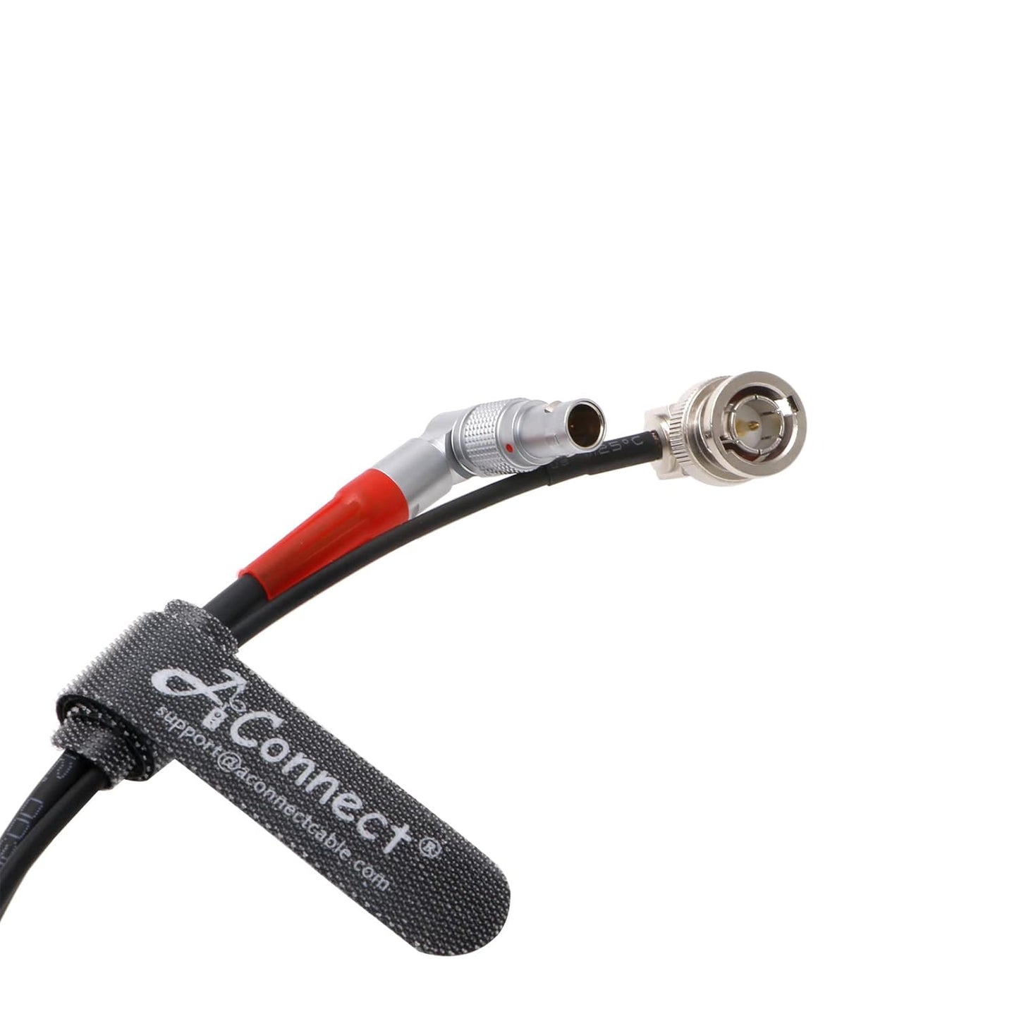 Combination Power-Cable for Zacuto-Gratical-Eye-Viewfinder|Teradek Rotatable Right-Angle 2-Pin-Male to D-Tap + Right Angle BNC to BNC Flexible HD SDI Cable for BMCC-Video-Camera Braided