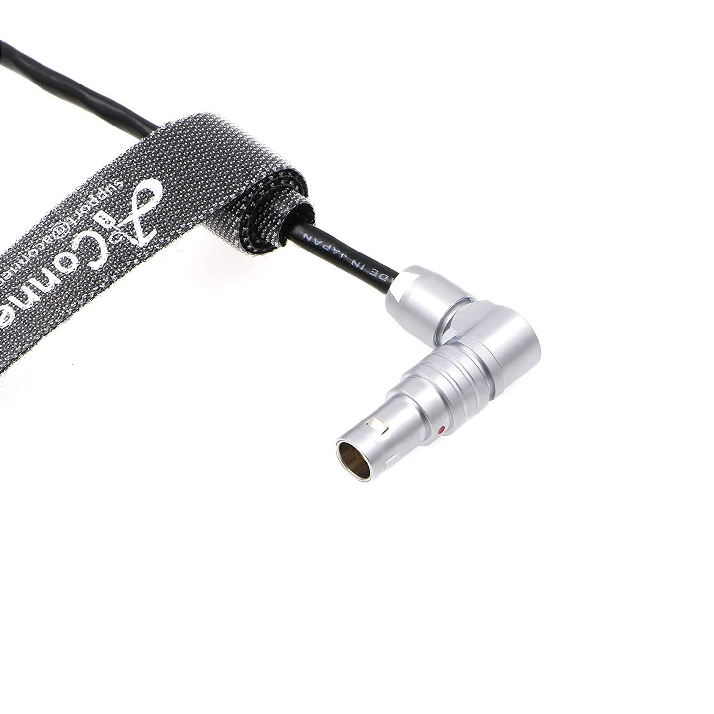 Cable-TRS-EXT-Tentacle-Timecode-Red Komodo Timecode Cable Tentacle Sync 3.5mm TRS to EXT 9 Pin Male Rotatable L-Shaped