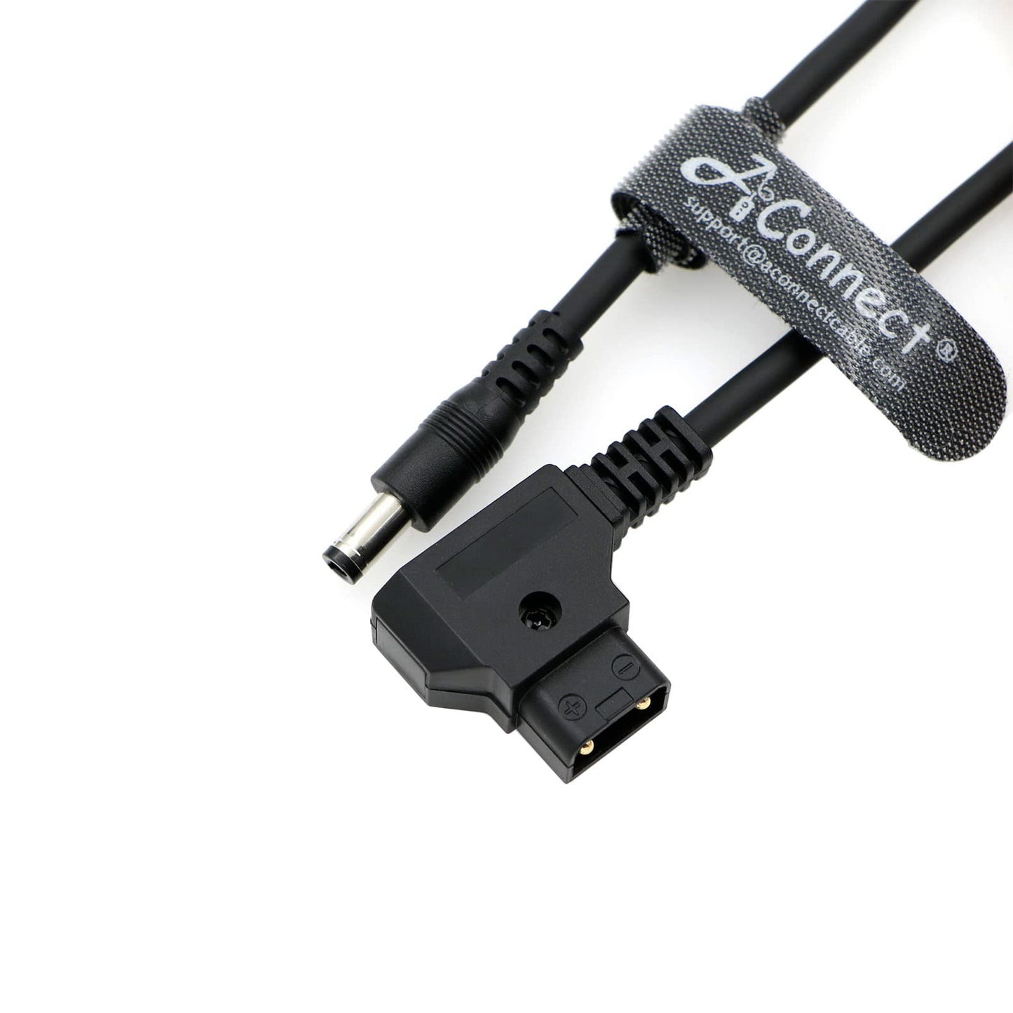 KiPRO LCD-DC-Dtap-Cable P Tap to 2.1 DC Right Angle 12V Power Cable for KiPRO LCD Monitors 1M