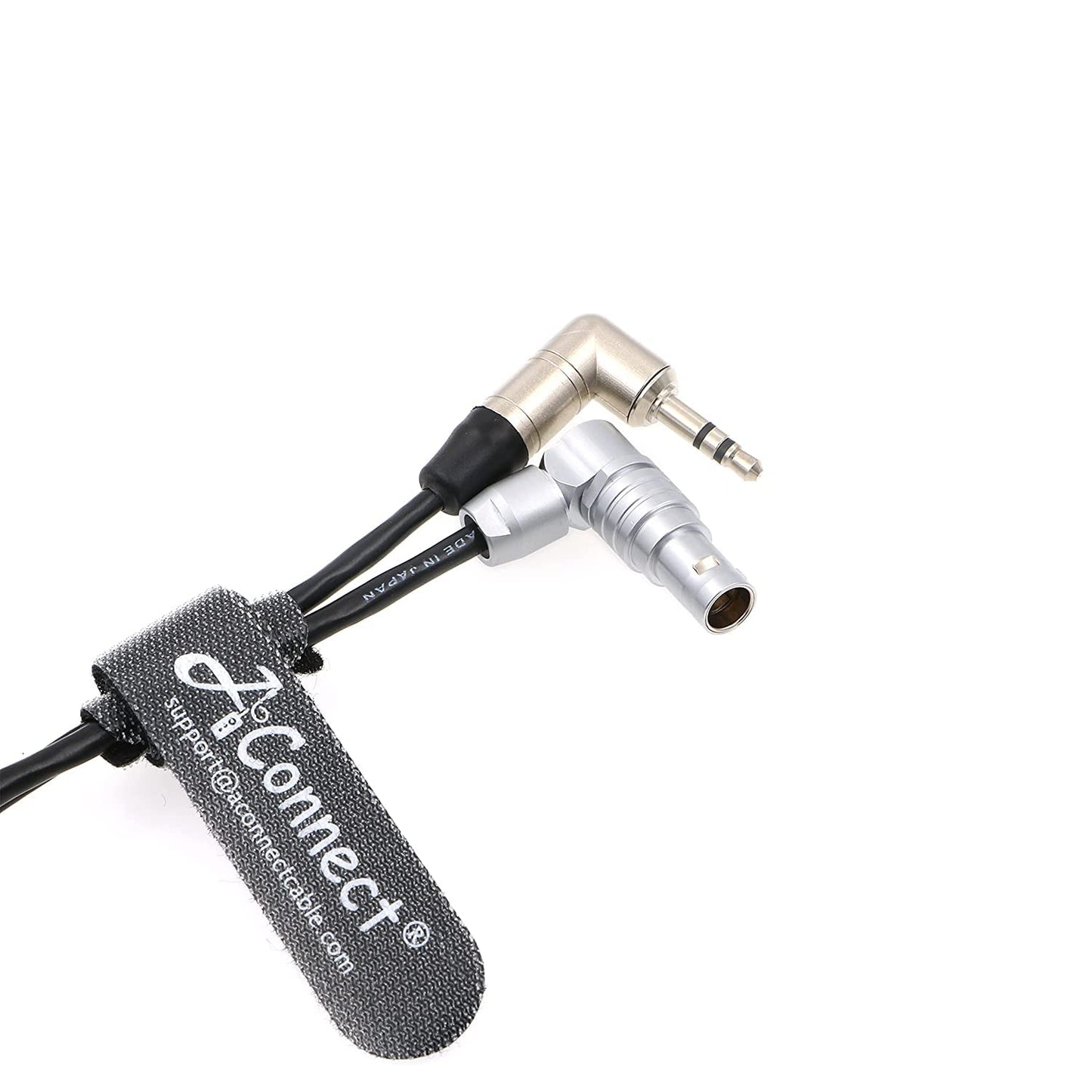 Cable-TRS-EXT-Tentacle-Timecode-Red Komodo Timecode Cable Tentacle Sync 3.5mm TRS to EXT 9 Pin Male Rotatable L-Shaped