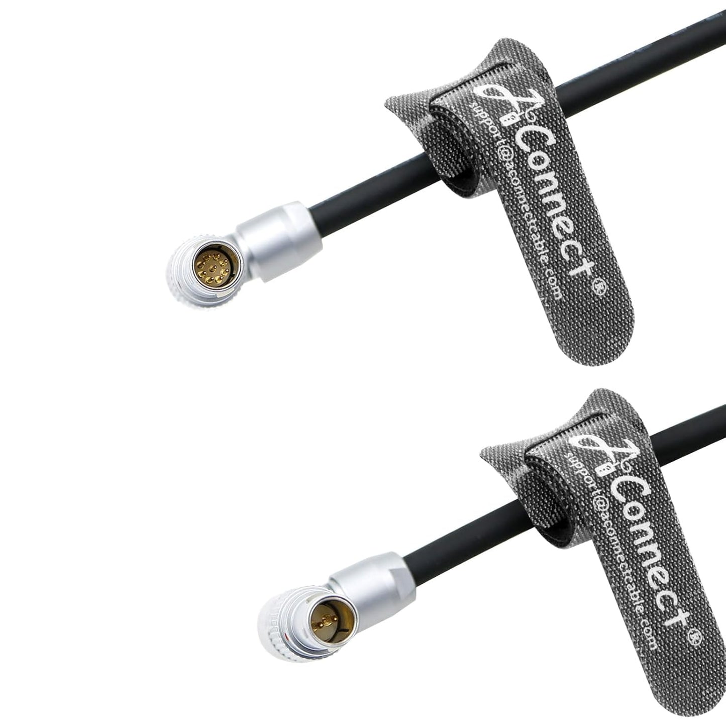 7 Pin to Rotatable 9 Pin + 2 Pin Run Stop Power Cable - Compatible with ARRI RIA - 1, cforce Mini RF Motor, cmotion cPRO Motor, cmotion camin to RED Komodo & RED V - Raptor Camera 60cm/23.6in