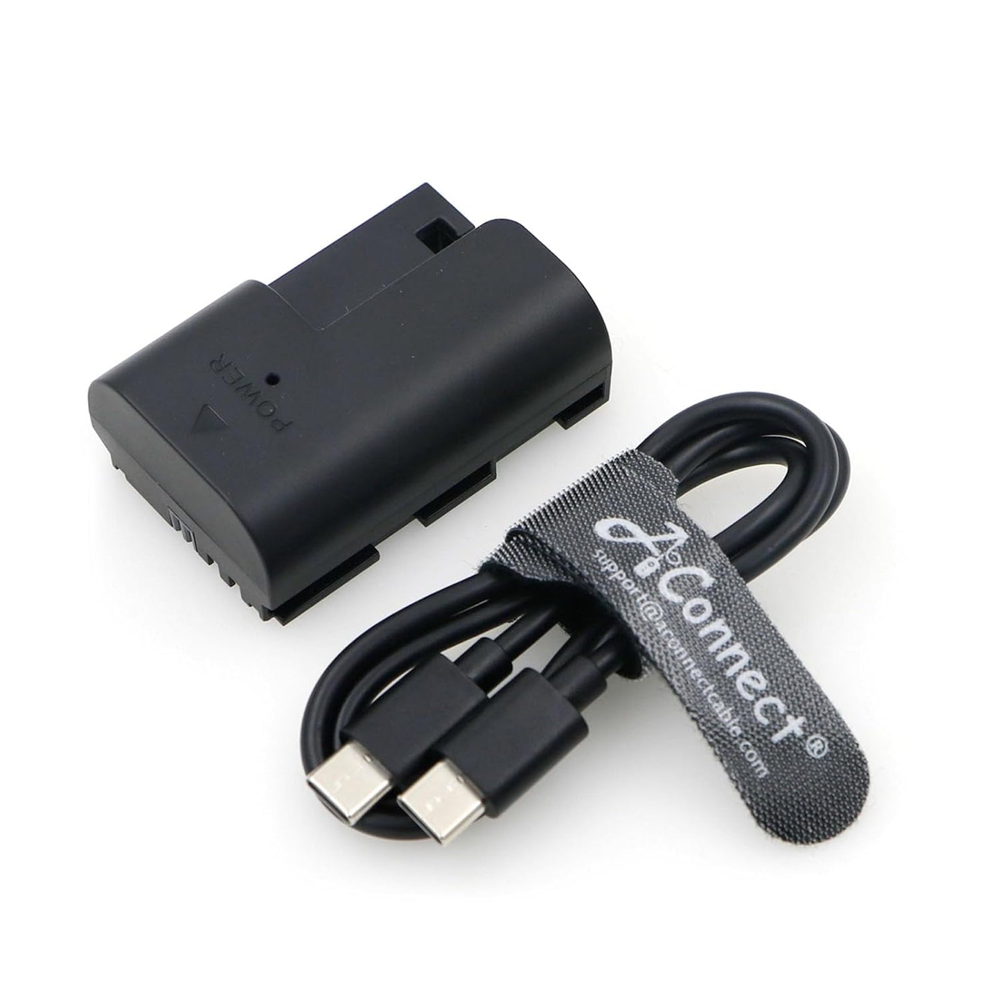 PD USB C Type C to LP-E6 Dummy Battery Power Cable for Canon EOS5D MarkIV/5D Markll5DS/5DSR/5DMarkIl/6DMarkIl/EOS6D/7DMark11/7D/EOS60D/60Da/70D/80D/90D/EOS-R/EOS R5/EOS R6 Cameras