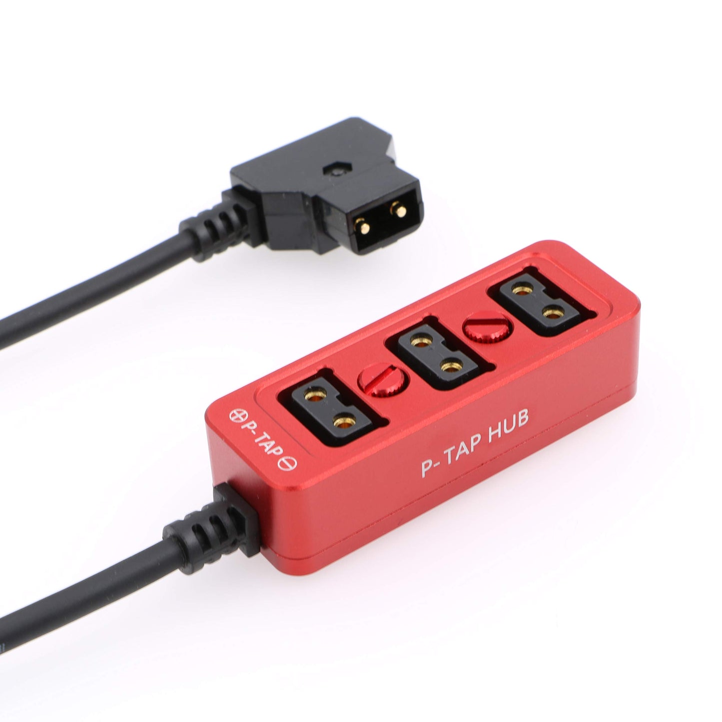 AConnect D-tap Splitter P-Tap HUB Cable D Tap to 3Ports Dtap P-tap Splitter Cable for Photography Power for ARRI RED Z CAM Cameras TILTA Steadicam IDX V-Mount Battery 21in/ 54cm