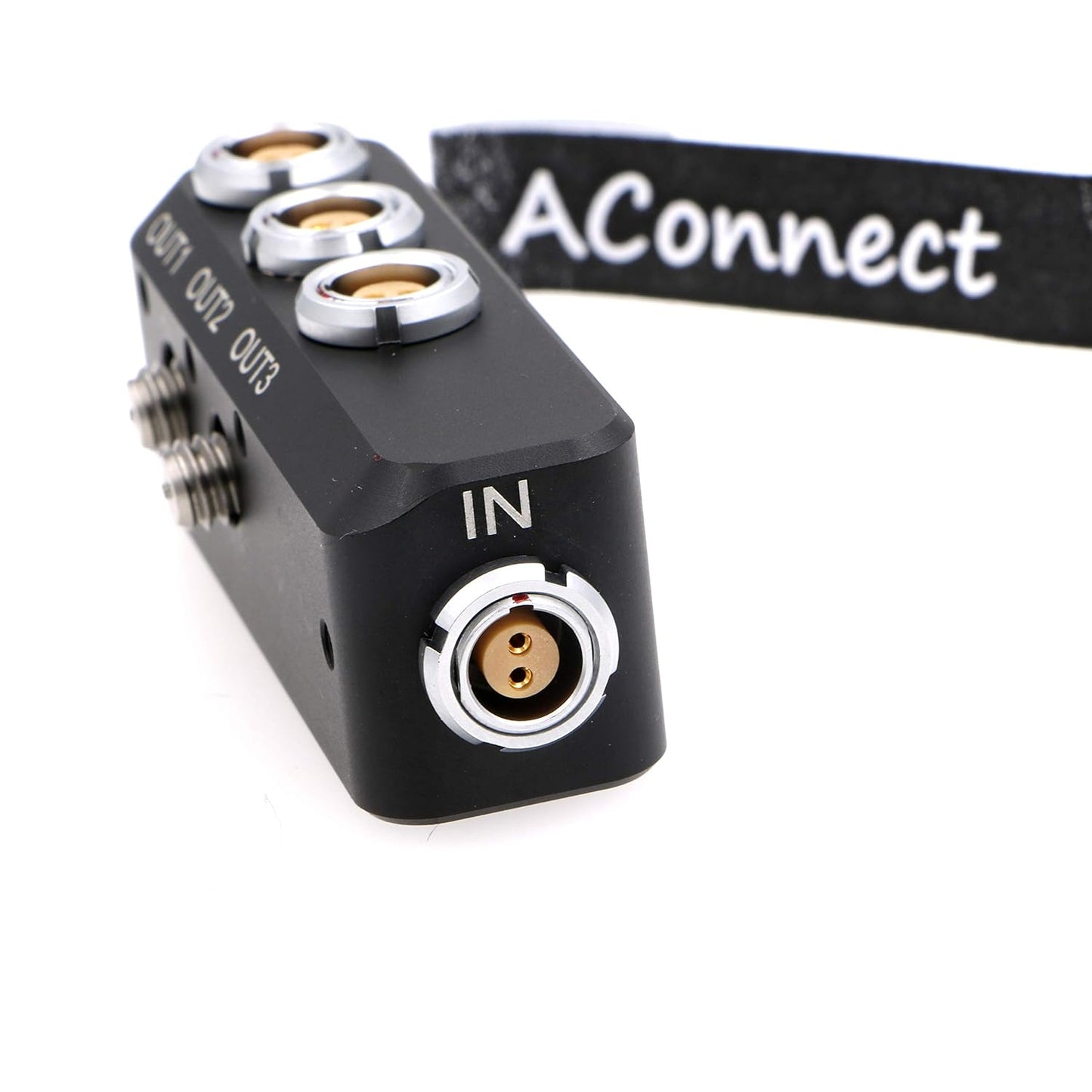 0B 2 Pin Female 4X 2 Pin in/Out 0B 302 Mini Splitter Cable 2Pin to 3X 0B 2pin Female Out 1 to 3 Power Supply Distributor Box for Arri Alexa Camera/Steadicam/Teradek Bond/SmallHD
