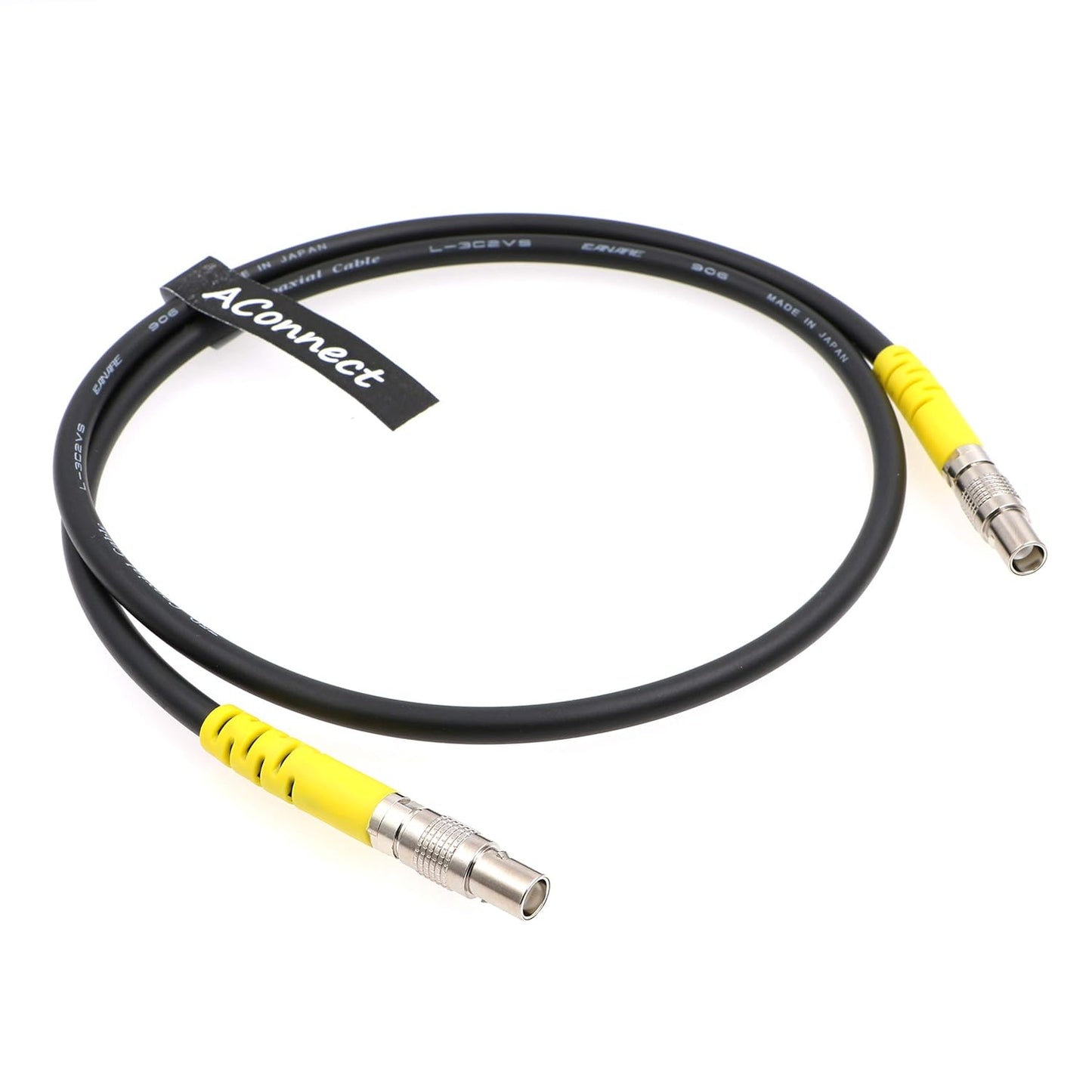 AConnect LF EVF Cable 1 Pin Male to Male Power Cable for ARRI/Alexa Camera Compatibility 31.5in/80cm