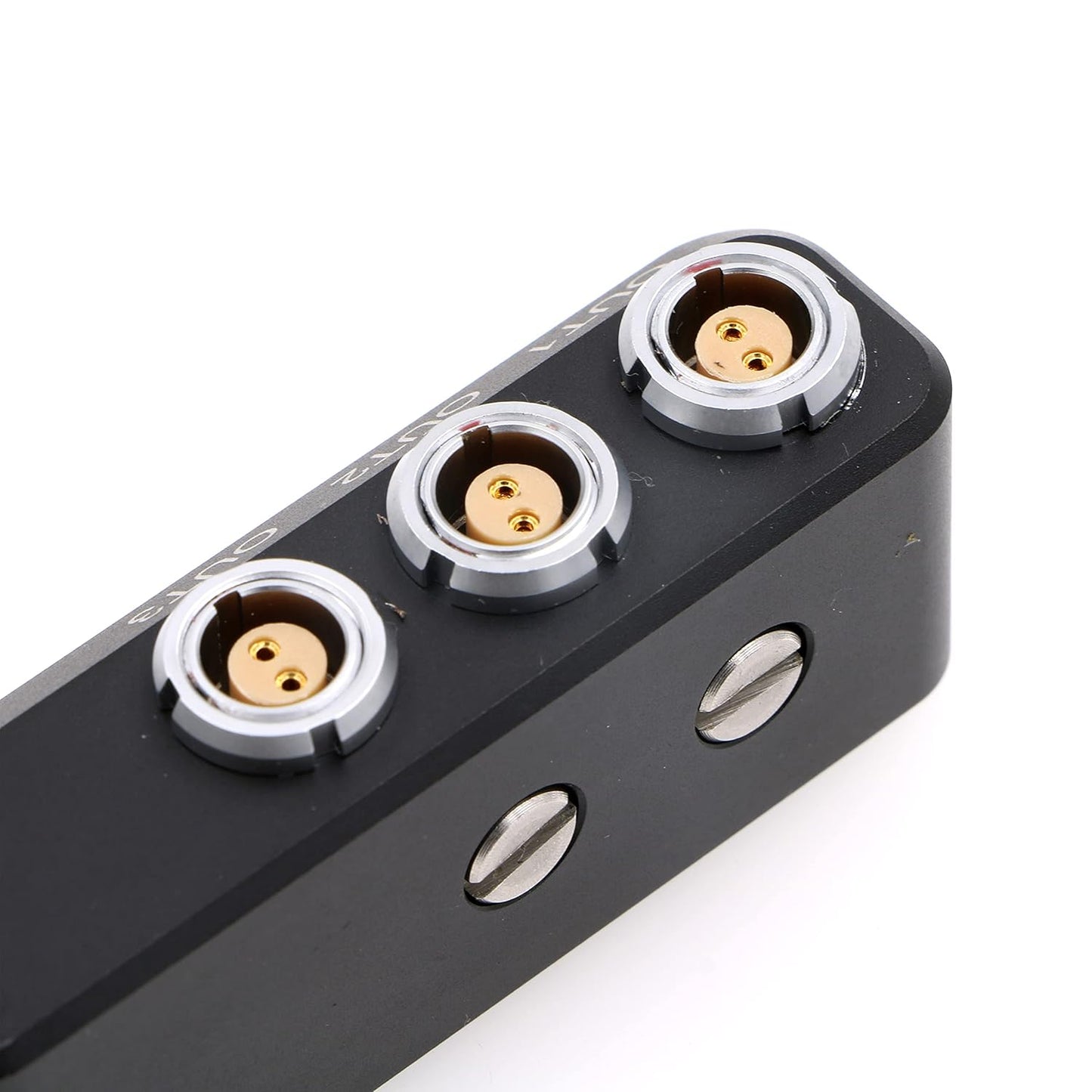 0B 2 Pin Female 4X 2 Pin in/Out 0B 302 Mini Splitter Cable 2Pin to 3X 0B 2pin Female Out 1 to 3 Power Supply Distributor Box for Arri Alexa Camera/Steadicam/Teradek Bond/SmallHD