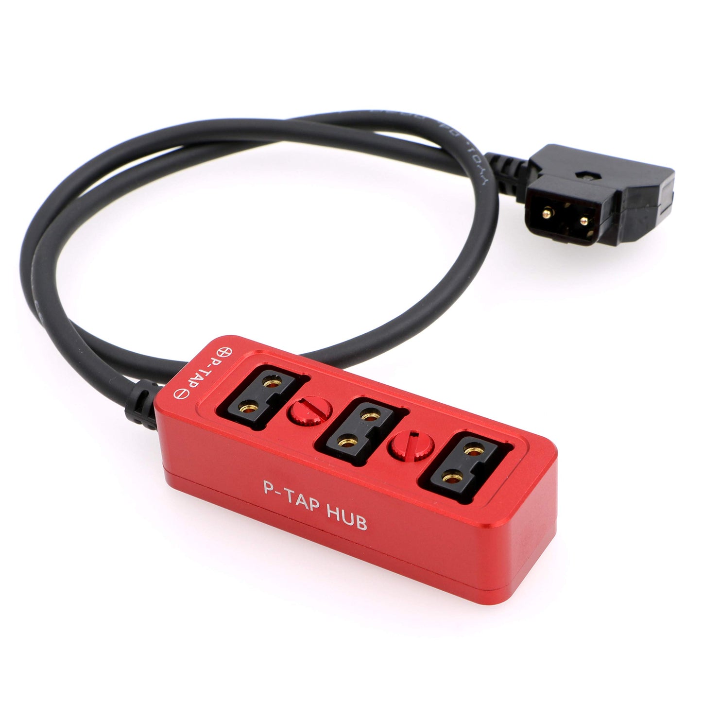 AConnect D-tap Splitter P-Tap HUB Cable D Tap to 3Ports Dtap P-tap Splitter Cable for Photography Power for ARRI RED Z CAM Cameras TILTA Steadicam IDX V-Mount Battery 21in/ 54cm