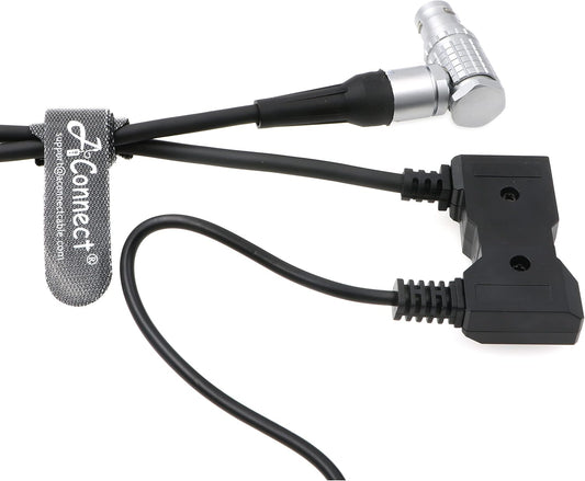 Cable-Female-Dtap-8 Pin-Extension Cord for ARRI Alexa Mini LF| Amira Camera Dtap Male to 8 Pin Female + P Tap Female 1.5M