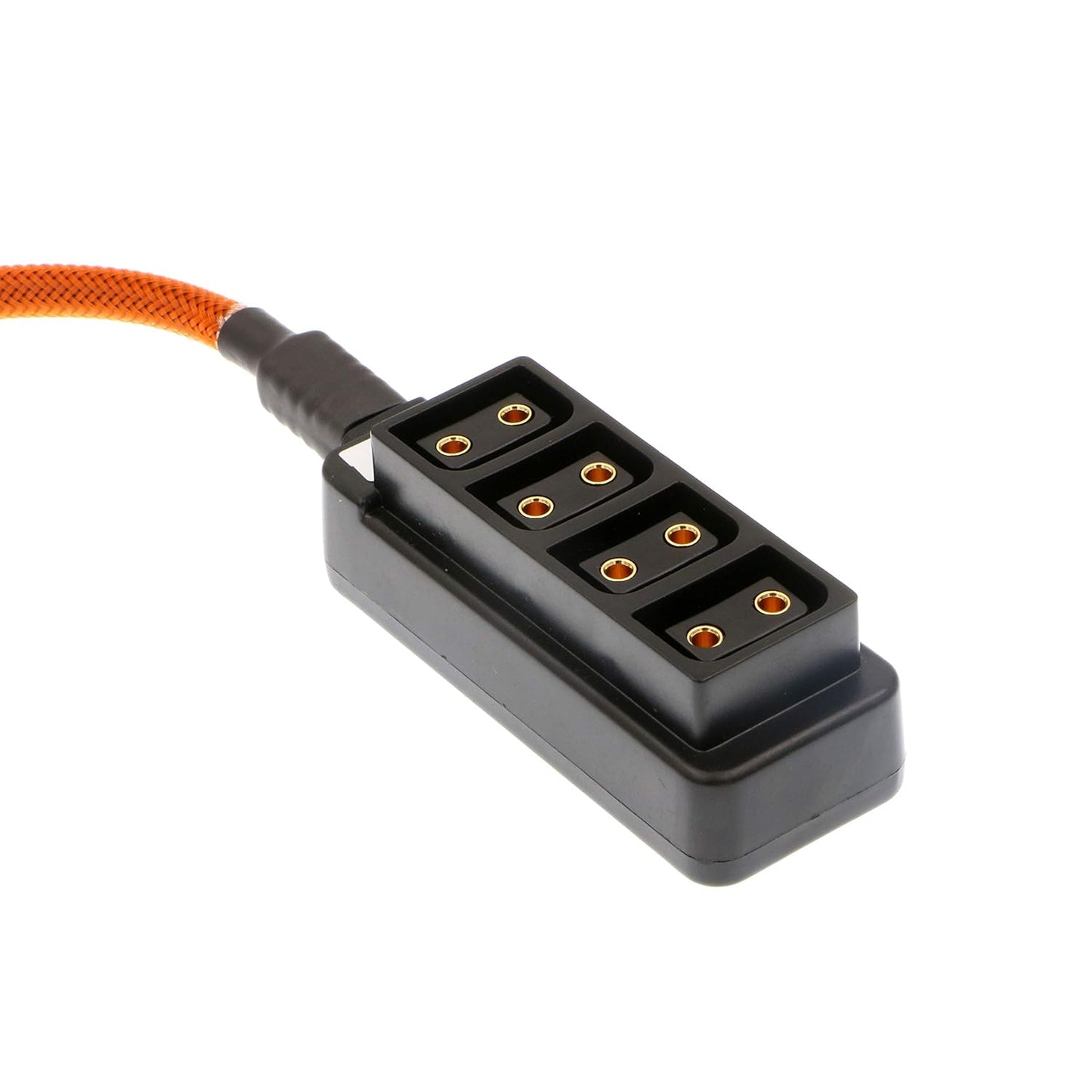 ARRI Alexa Mini EXT 7 Pin Male Output to 4 Port Female D Tap Adapter Splitter Cable for for ARRI RED Cameras Dtap Fourway Splitter Box 11.8in/30cm