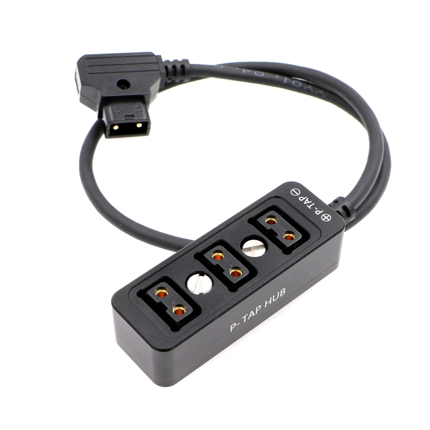 AConnect D-tap Splitter P-Tap HUB Cable D Tap to 3Ports Dtap P-tap Splitter Cable for Photography Power for ARRI RED Z CAM Cameras TILTA Steadicam IDX V-Mount Battery 21in/ 54cm