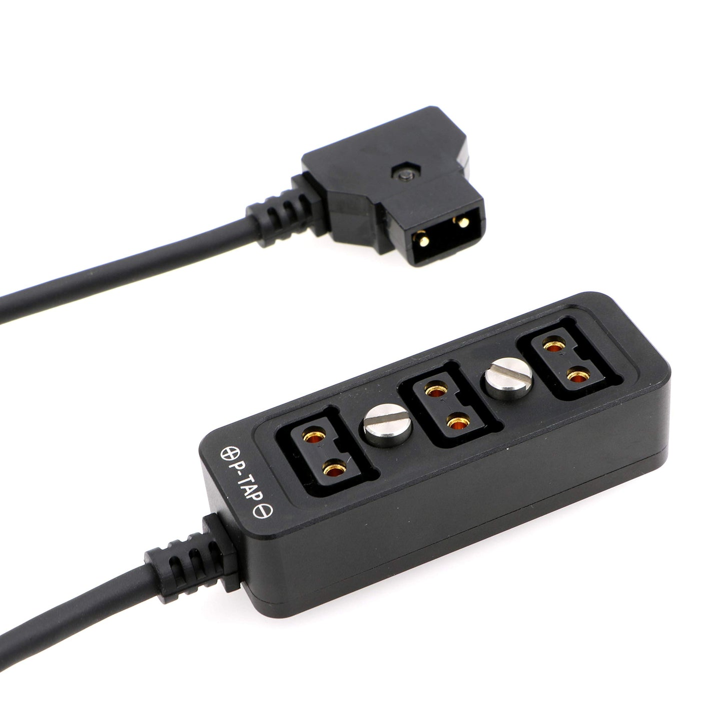 AConnect D-tap Splitter P-Tap HUB Cable D Tap to 3Ports Dtap P-tap Splitter Cable for Photography Power for ARRI RED Z CAM Cameras TILTA Steadicam IDX V-Mount Battery 21in/ 54cm