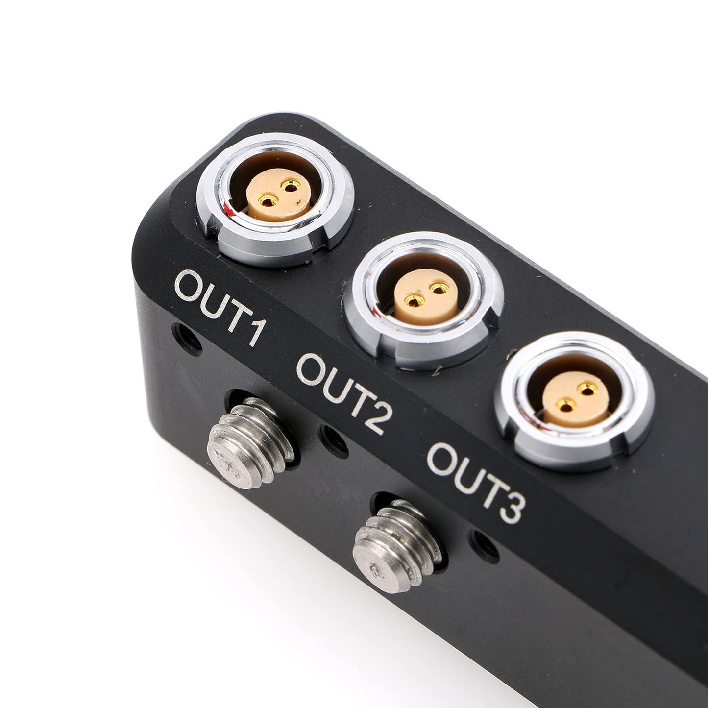 0B 2 Pin Female 4X 2 Pin in/Out 0B 302 Mini Splitter Cable 2Pin to 3X 0B 2pin Female Out 1 to 3 Power Supply Distributor Box for Arri Alexa Camera/Steadicam/Teradek Bond/SmallHD