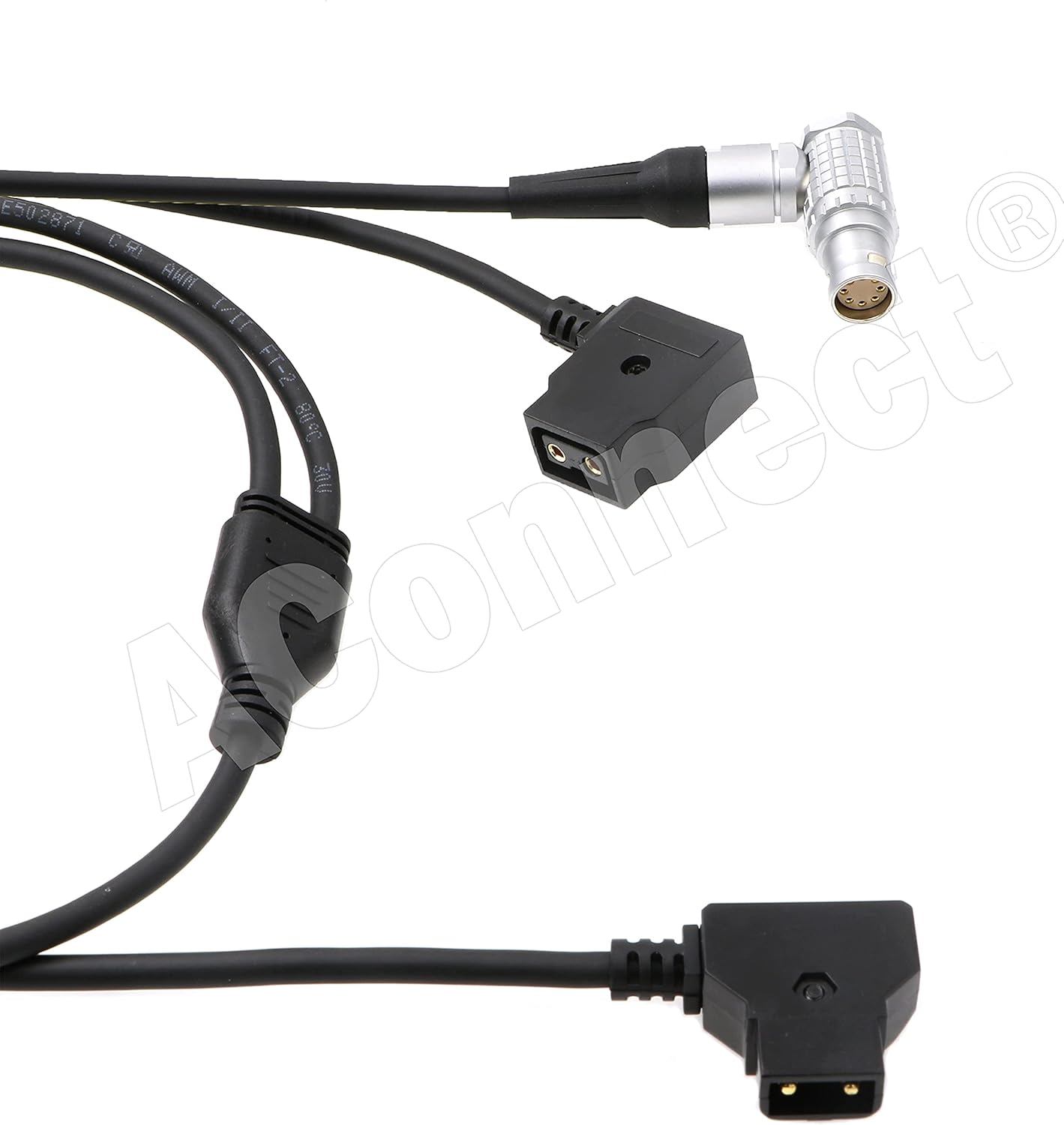 Cable-Female-Dtap-8 Pin-Extension Cord for ARRI Alexa Mini LF| Amira Camera Dtap Male to 8 Pin Female + P Tap Female 1.5M