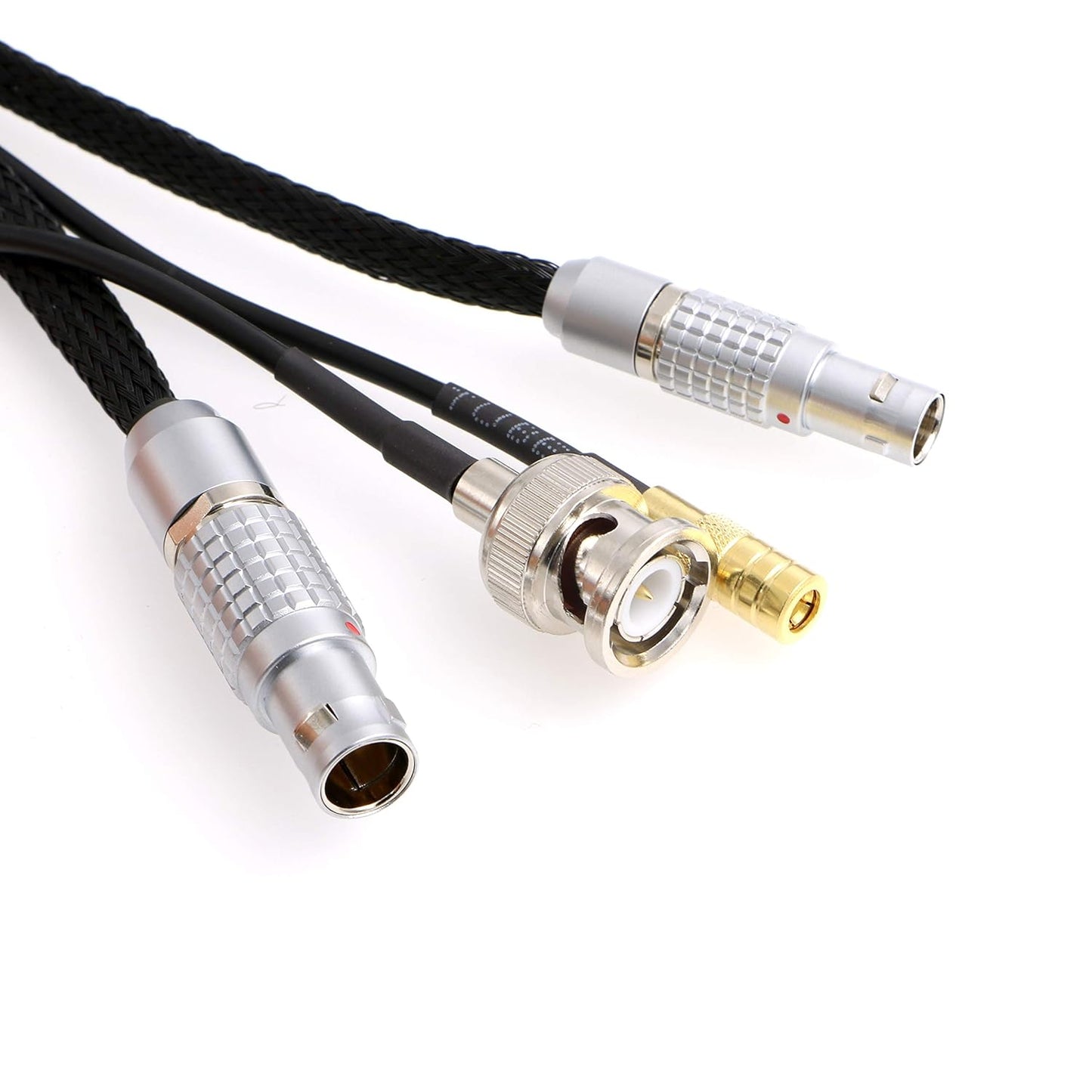 Main Cable with BNC-SMB Cable for ARRI Trinity Joystick BNC Male to SMB Female and 1B 8 Pin to 0B 7 Pin Cable Kit K2.0014805 43in/110cm