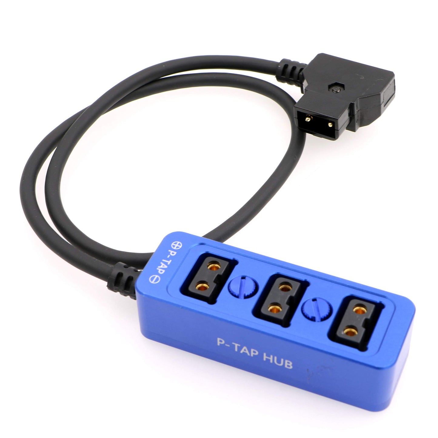 AConnect D-tap Splitter P-Tap HUB Cable D Tap to 3Ports Dtap P-tap Splitter Cable for Photography Power for ARRI RED Z CAM Cameras TILTA Steadicam IDX V-Mount Battery 21in/ 54cm