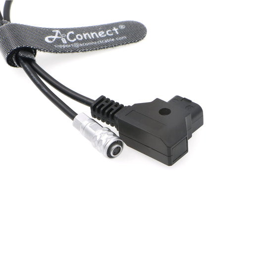 BMPCC4K-Dtap-2Pin-Blackmagic Power Cable for Blackmagic Pocket Cinema Camera 4K|6K Weipu 2 Pin Female to P Tap 50CM