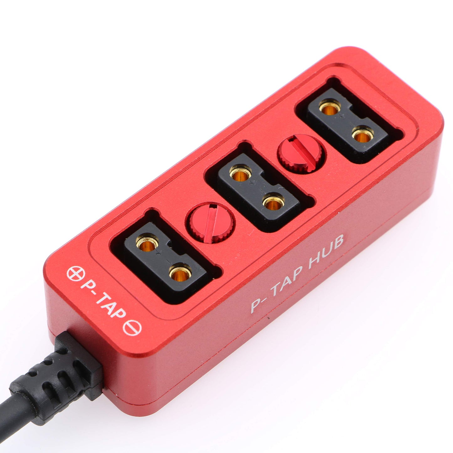 AConnect D-tap Splitter P-Tap HUB Cable D Tap to 3Ports Dtap P-tap Splitter Cable for Photography Power for ARRI RED Z CAM Cameras TILTA Steadicam IDX V-Mount Battery 21in/ 54cm